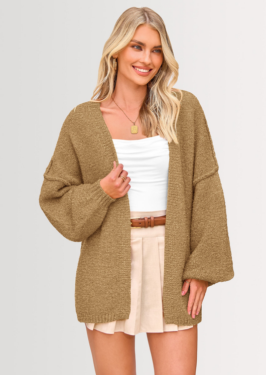 Cozy Knit Oversized Cardigan