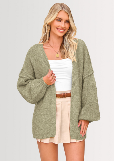 Cozy Knit Oversized Cardigan