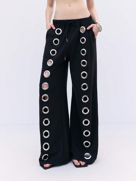 Eyelet Sweatpants