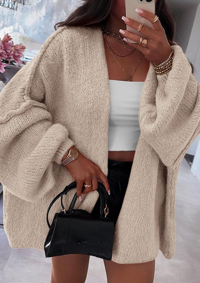Cozy Knit Oversized Cardigan