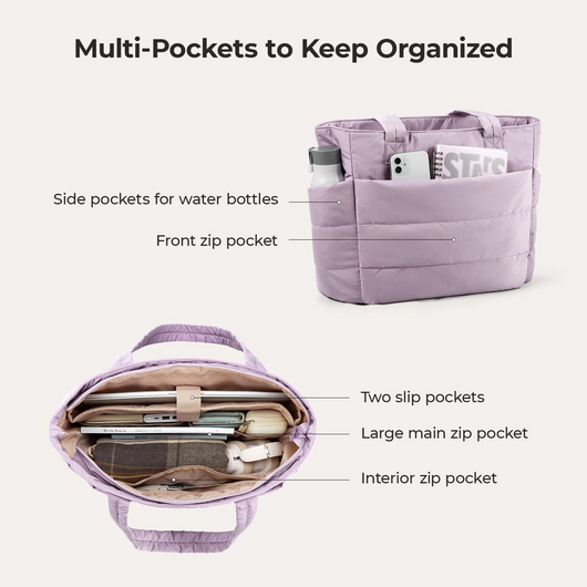 The Bubble Puffy Work Tote